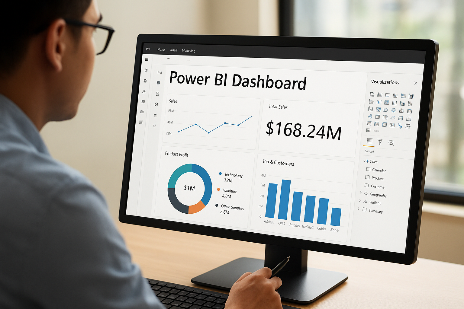 power bi dashboard specifications
